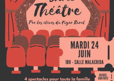 SOIREE THEATRE LE 24 JUIN